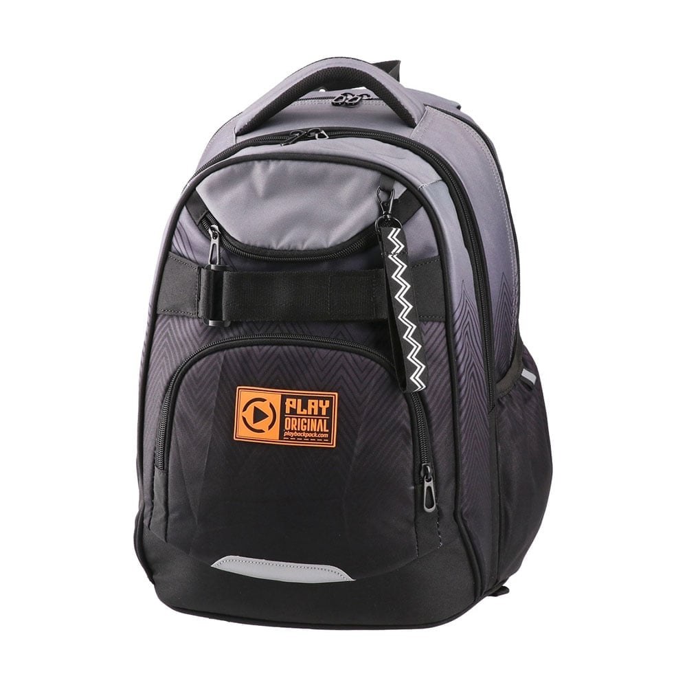 Rucsac Play Apollo 262, ergonomic, gri-negru, 26 l