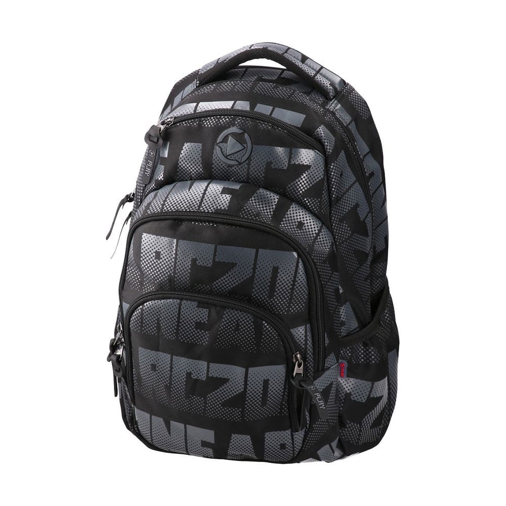 Ghiozdan Play Cosmo, ergonomic, negru, 40 l