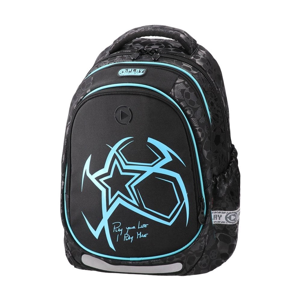 Ghiozdan Play Maxx, anatomic, model fotbal, 26 l
