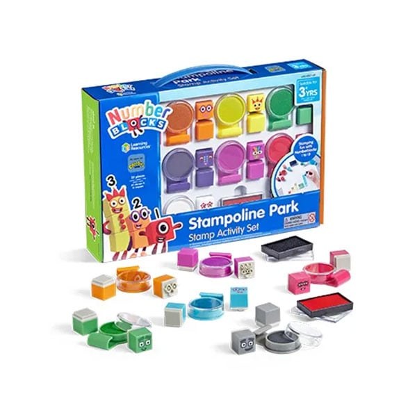 Learning Resources Set ștampile Stampoline Park, 32 piese