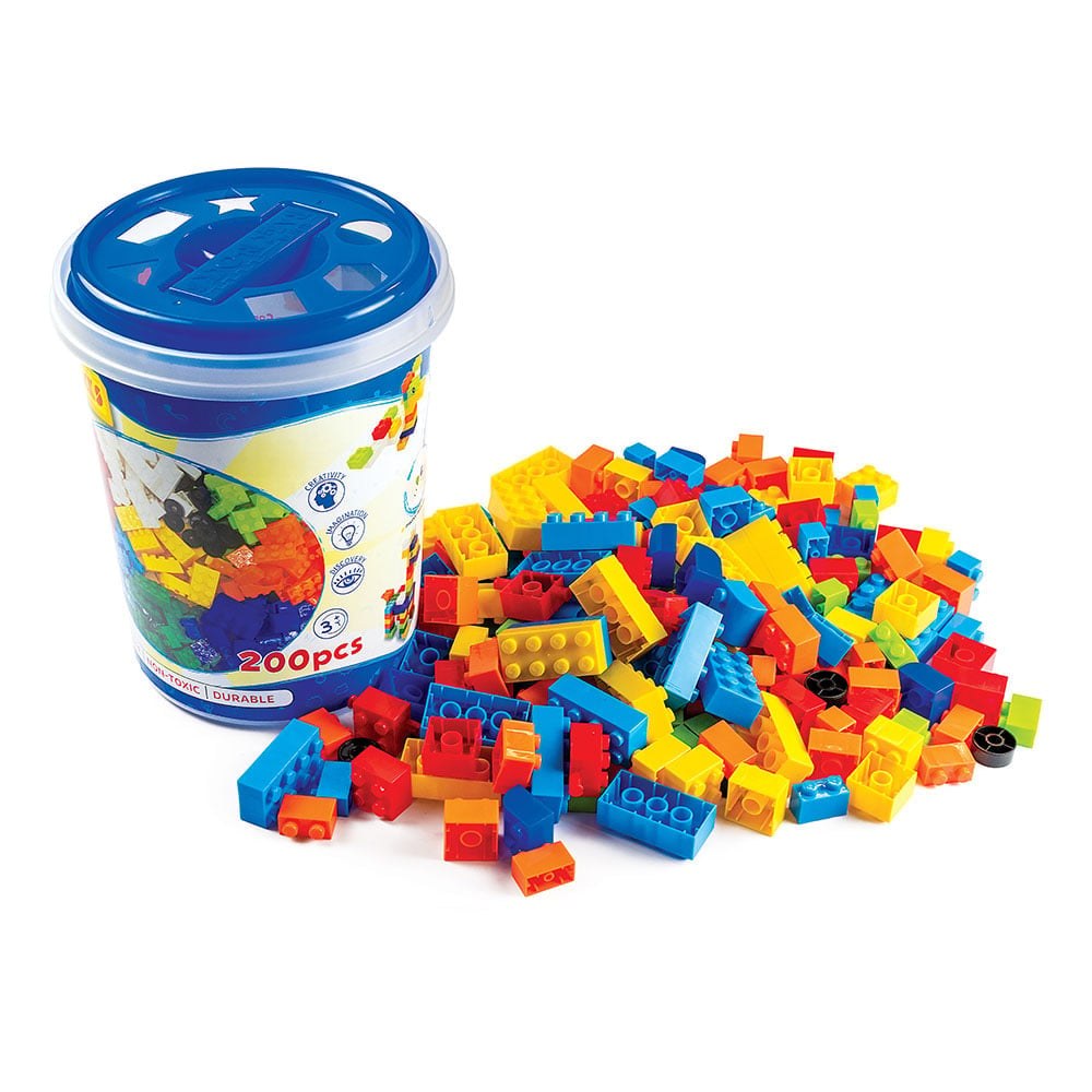 Nowa Szkola Set construcție din plastic, în cutie, 200 piese
