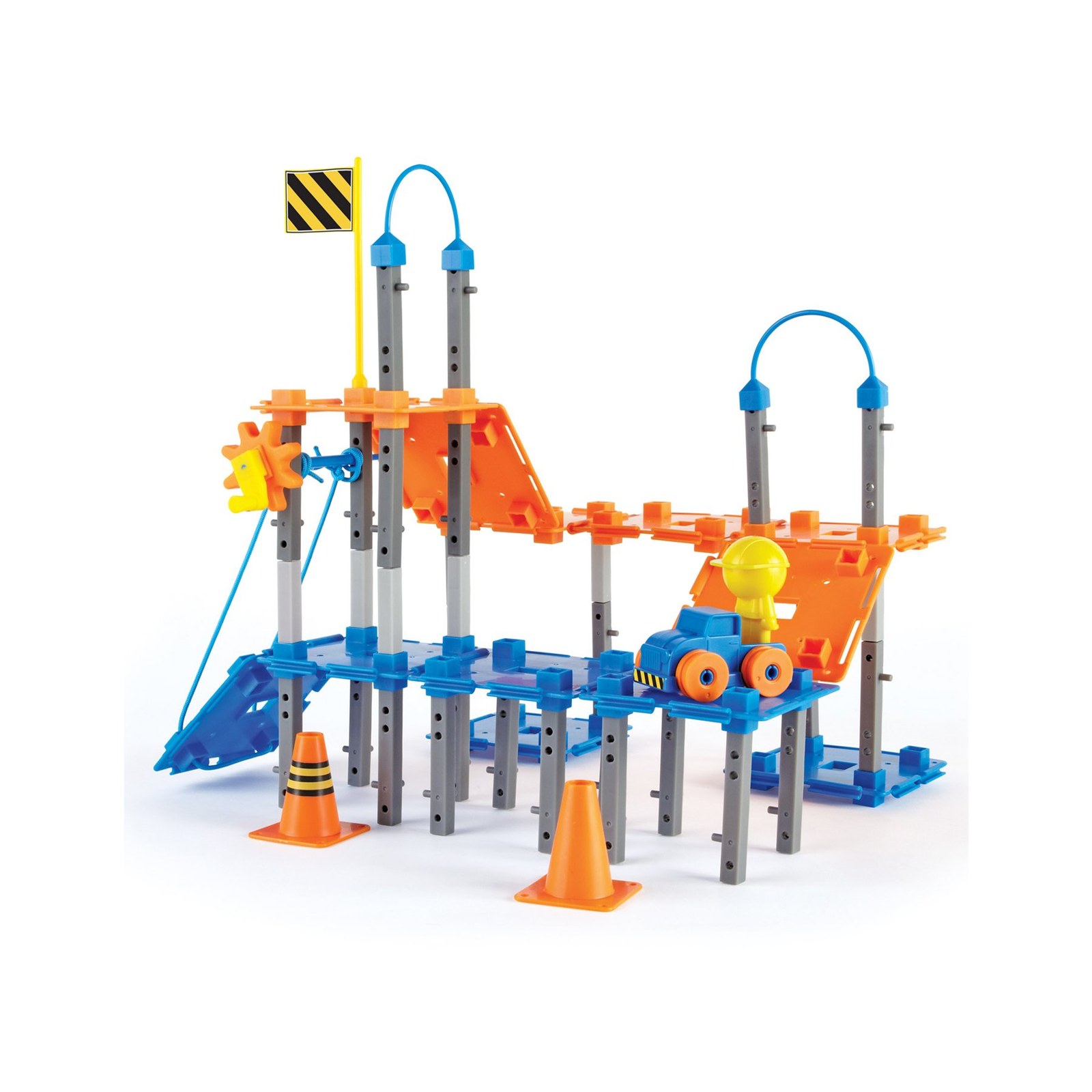 Learning Resources Set constructie Cladire, 100 piese