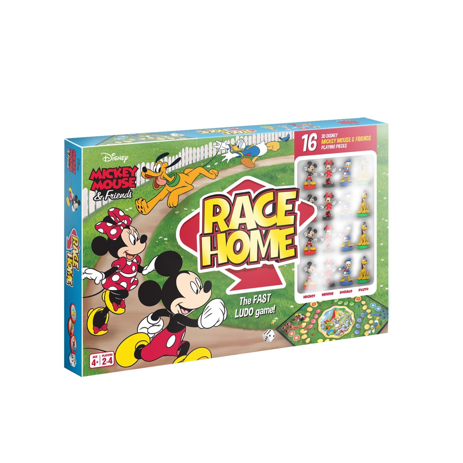 Disney Joc de societate Mickey & Friends Race Home, 2-4 jucători