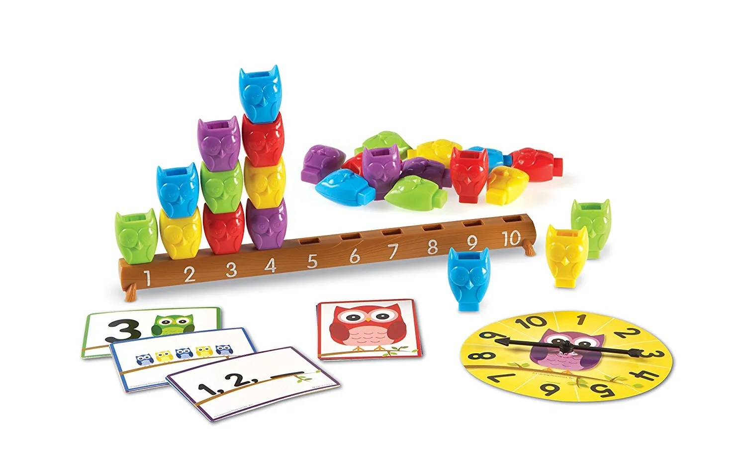 Learning Resources joc educativ, Numărătoarea bufnițelor, 25 piese