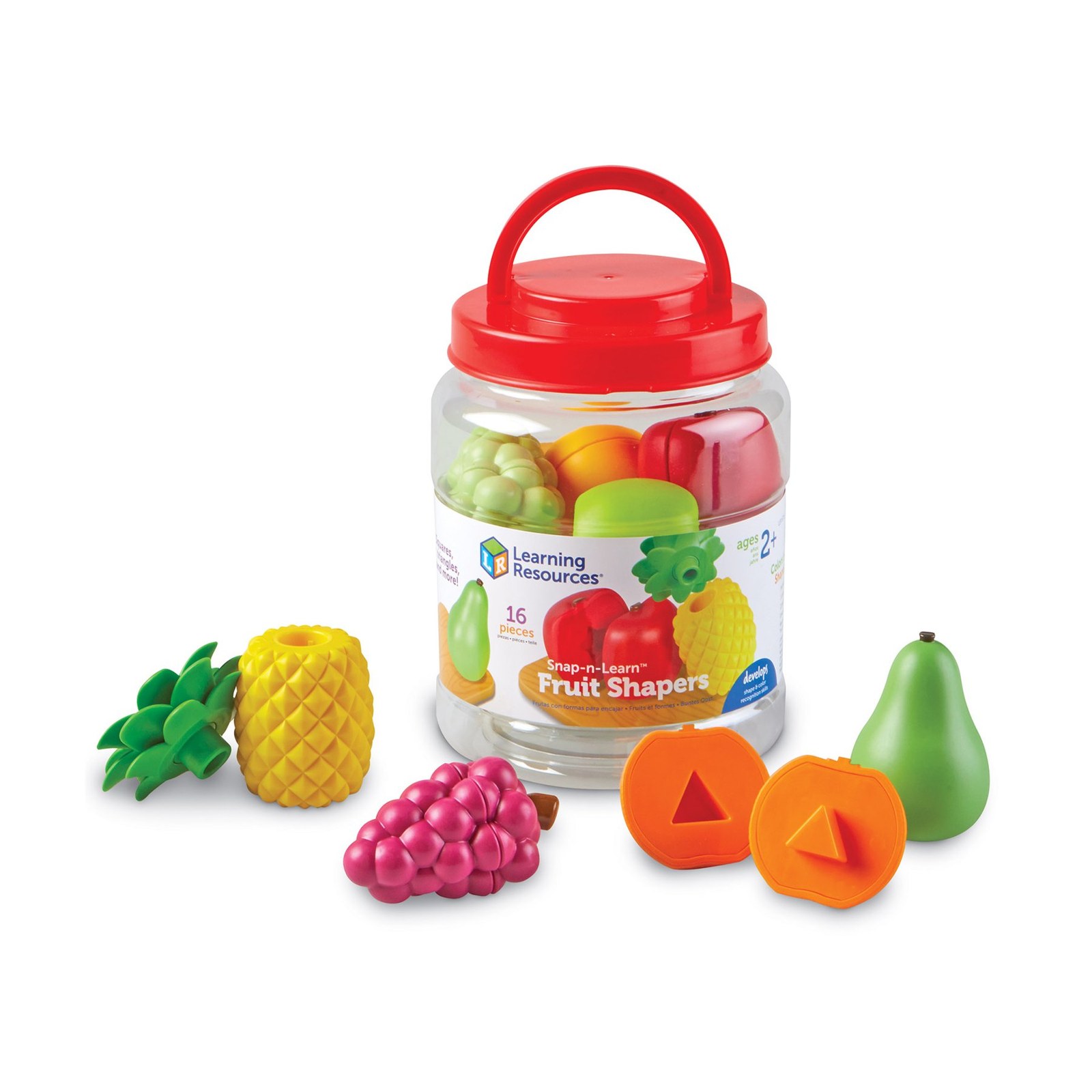 Jucărie de asamblat Learning Resources Fructe, 8 piese