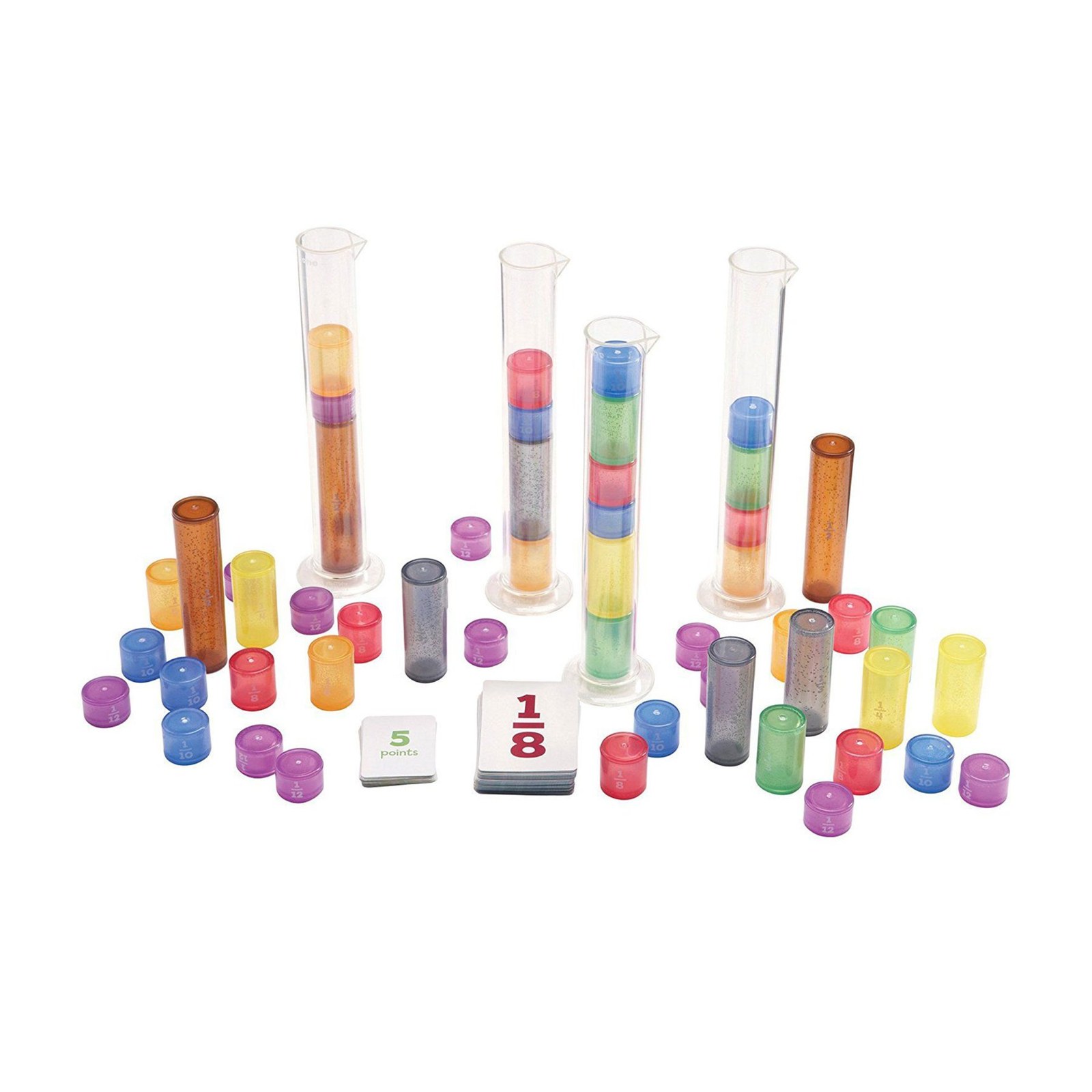 Learning Resources Joc educativ cu fracții Fraction Formula, pentru 2-4 jucători