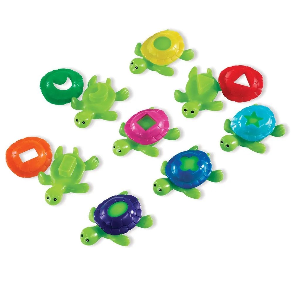 Learning Resources Broaște țestoase cu carapace pentru sortare, 8 bucăți