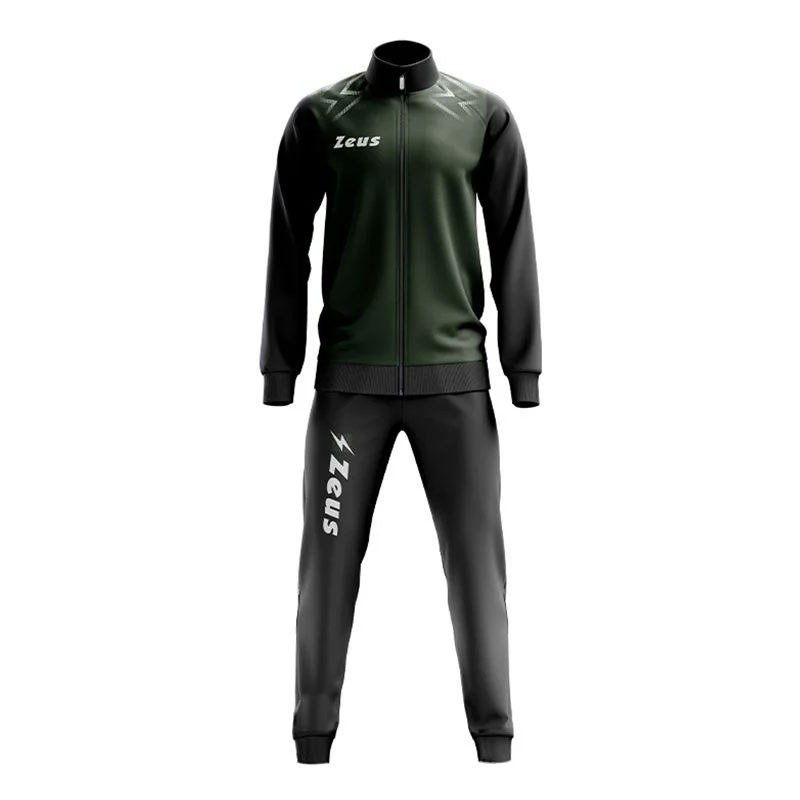 Echipament sportiv Zeus Tuta Easy, negru-verde inchis, marime M