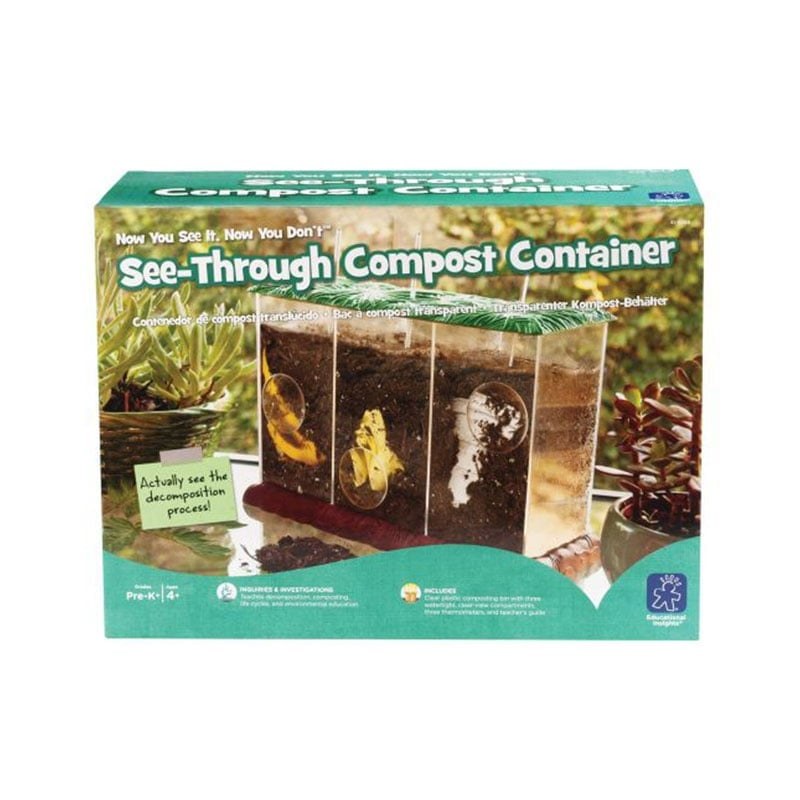Kit STEM Learning Resources pentru observarea compostului, descompunerea produselor