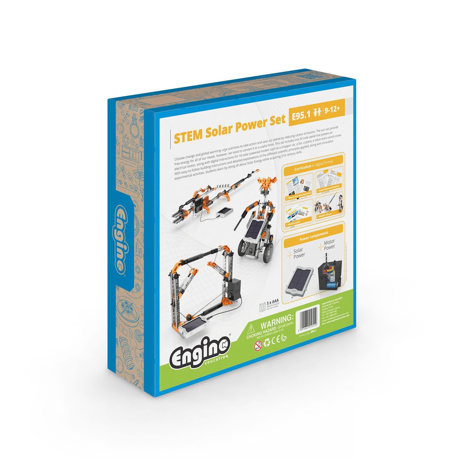 Engino Set educativ Energie solară, 16 modele