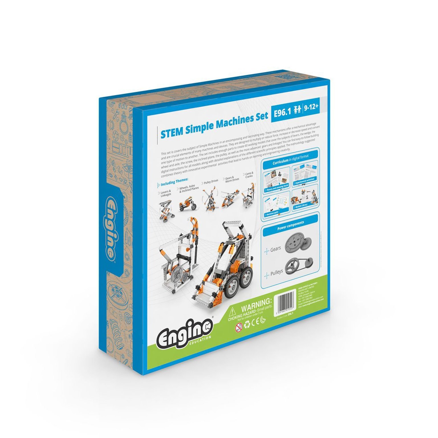 Engino Set educativ Mașini simple, 60 de modele