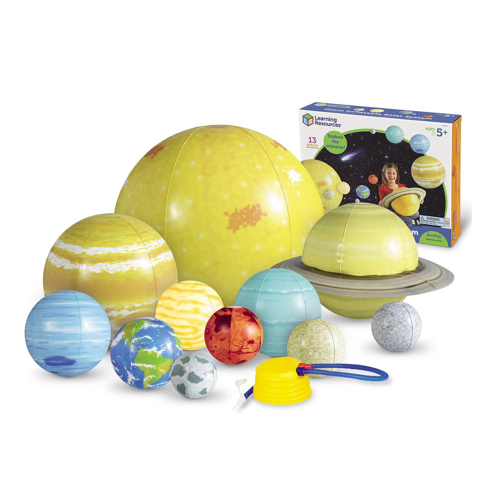 Sistem solar gonflabil Learning Resources, 11 piese