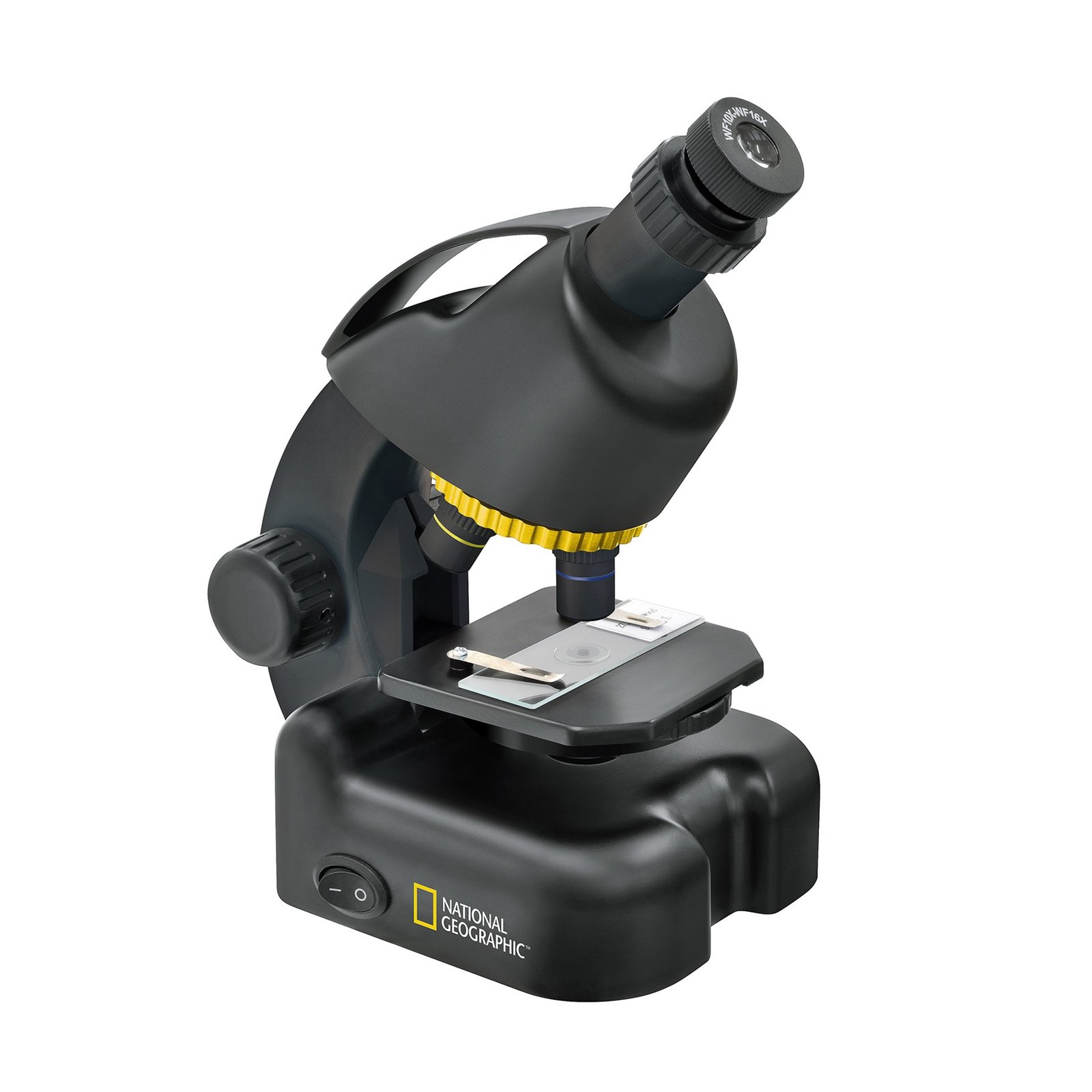 Microscop Bresser National Geographic, 40x-640x, cu suport pentru smartphone