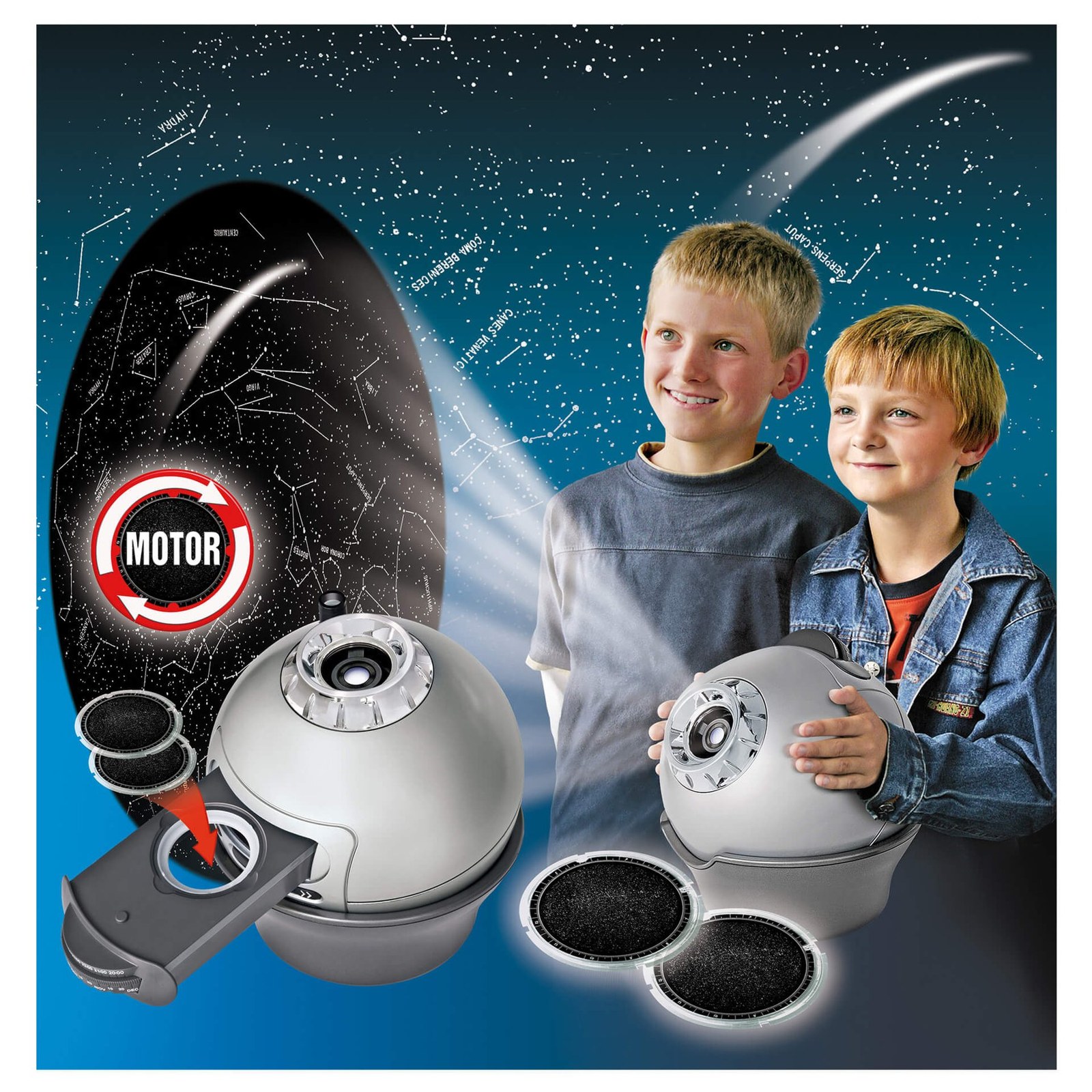 Astroplanetariu Bresser cu 2 motoare