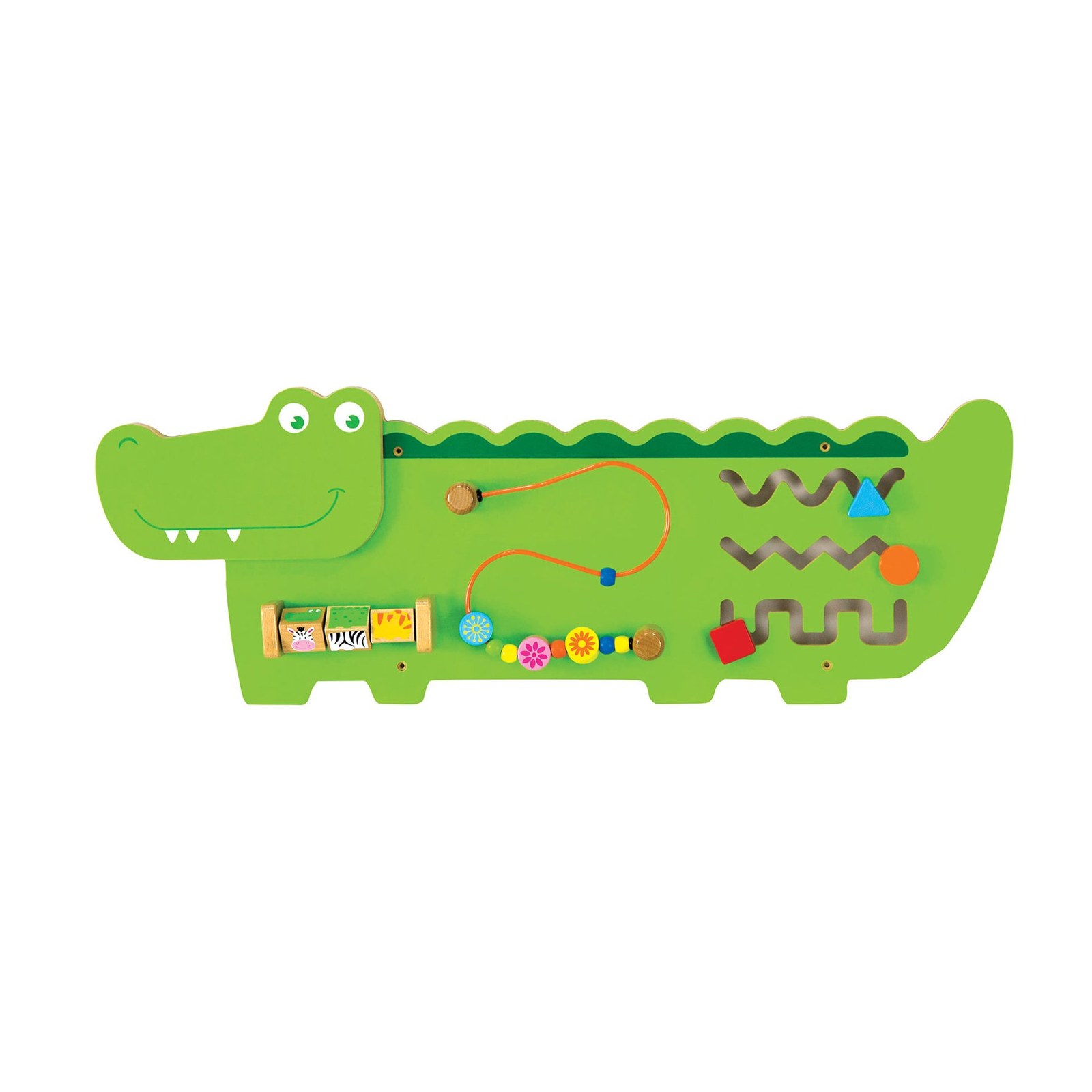 Nowa Szkola panou de perete Crocodil, 91 x 6 x 32 cm