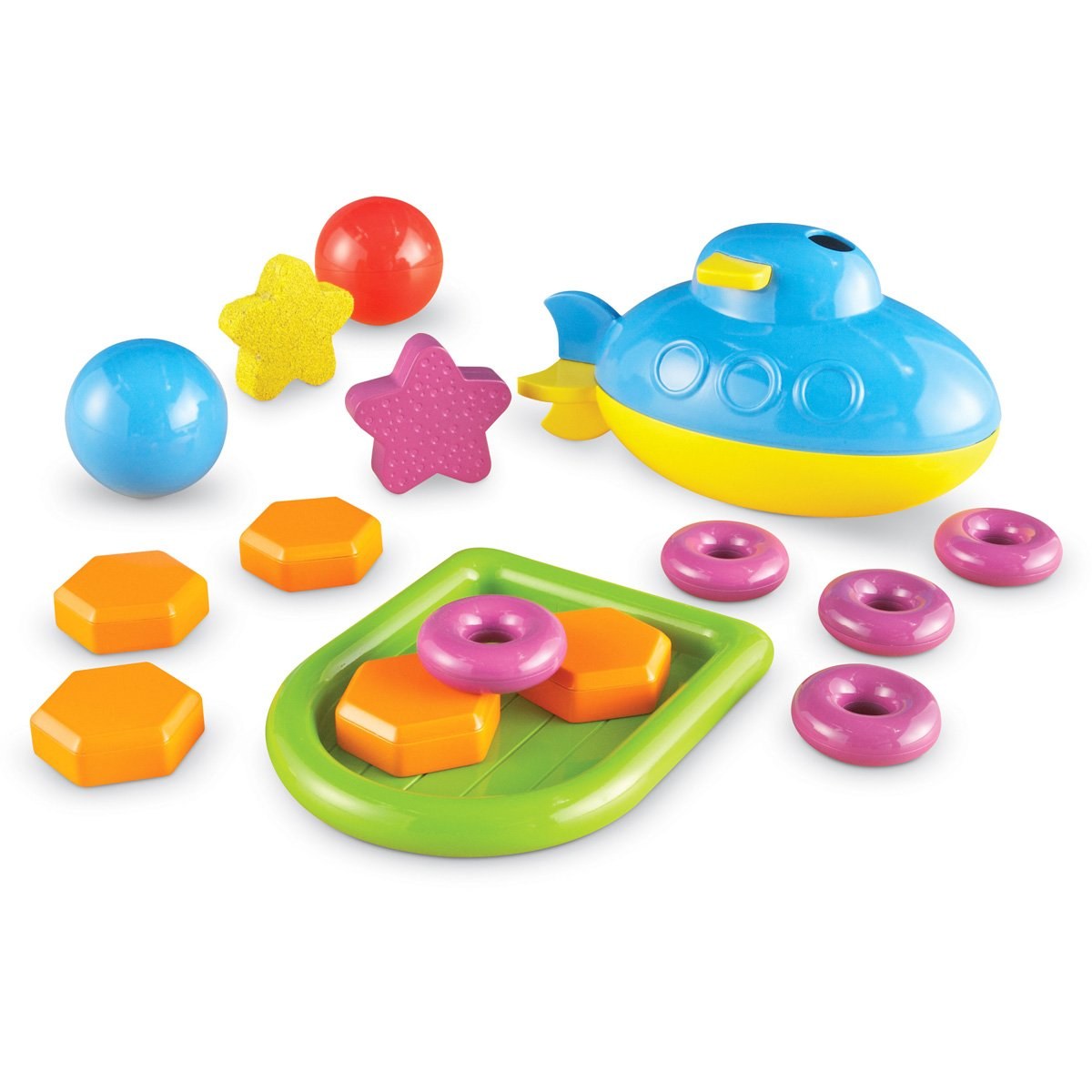 Learning Resources set STEM Se scufundă sau plutește, plastic, 32 piese