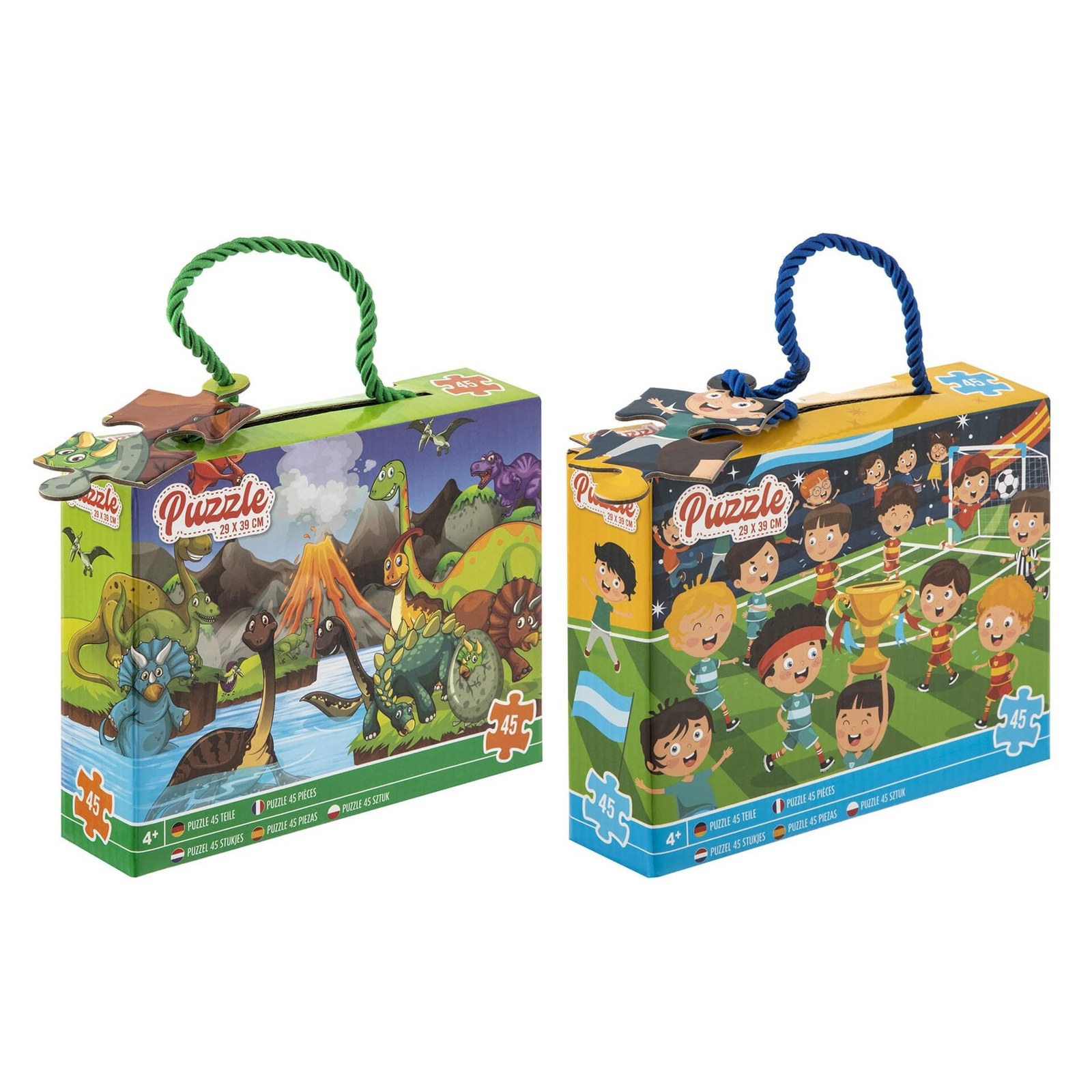 Puzzle pentru băieți Moxy, 45 piese, 39 x 29 cm, sortiment, 48 bucăți