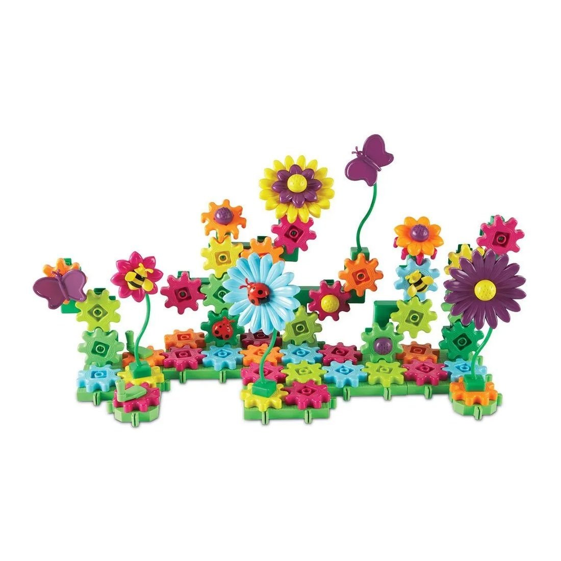 Learning Resources Set construcție Grădina cu flori, 117 piese