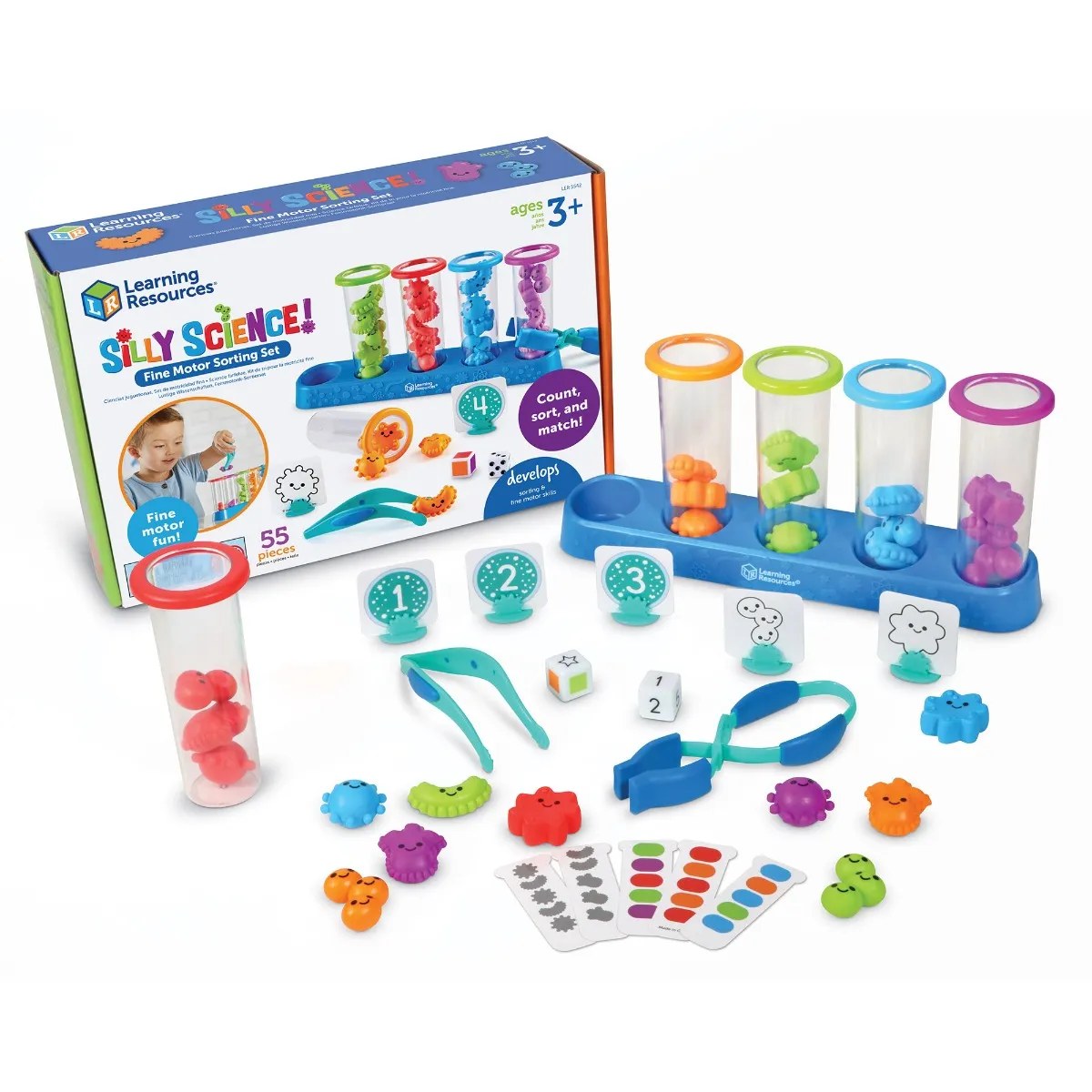 Learning Resources Set pentru motricitate fină Știință, 50 piese