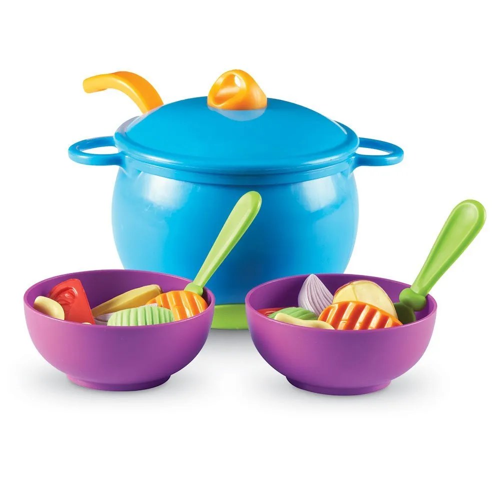 Learning Resources Set de joacă supă pentru copii, cu accesorii