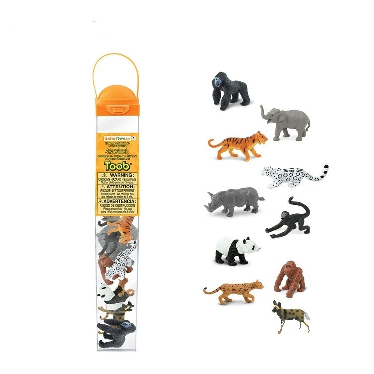 Figurine educaționale Animale terestre pe cale de dispariție