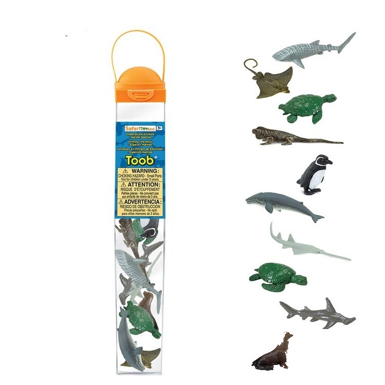 Figurine educaționale Animale marine pe cale de dispariție