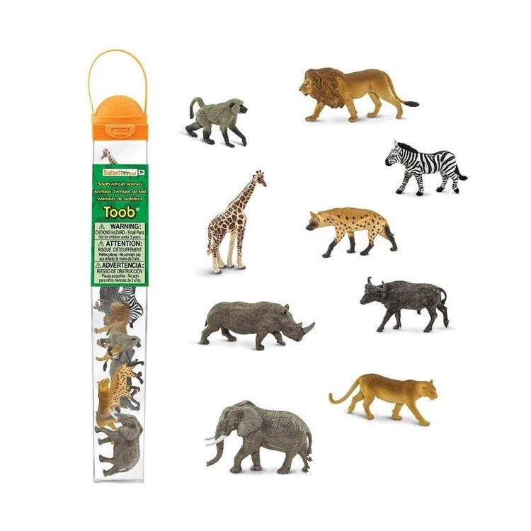 Figuri educaționale Animalele din Africa de Sud