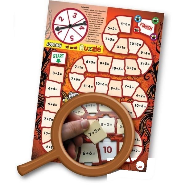 Joc Puzzle Înmulțire 6 până la 9