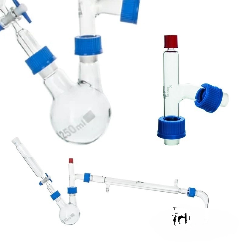 DistillLab Basic Set 24/29 – Set pentru distilare simplă cu pâlnie picurătoare