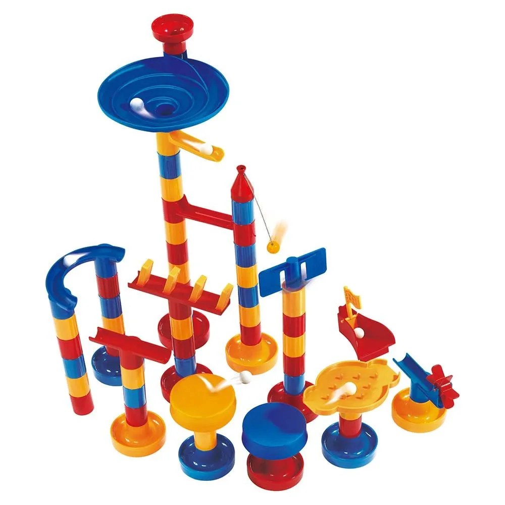 Pistă cu bile Galt - Marble Run Reactions, 75 piese
