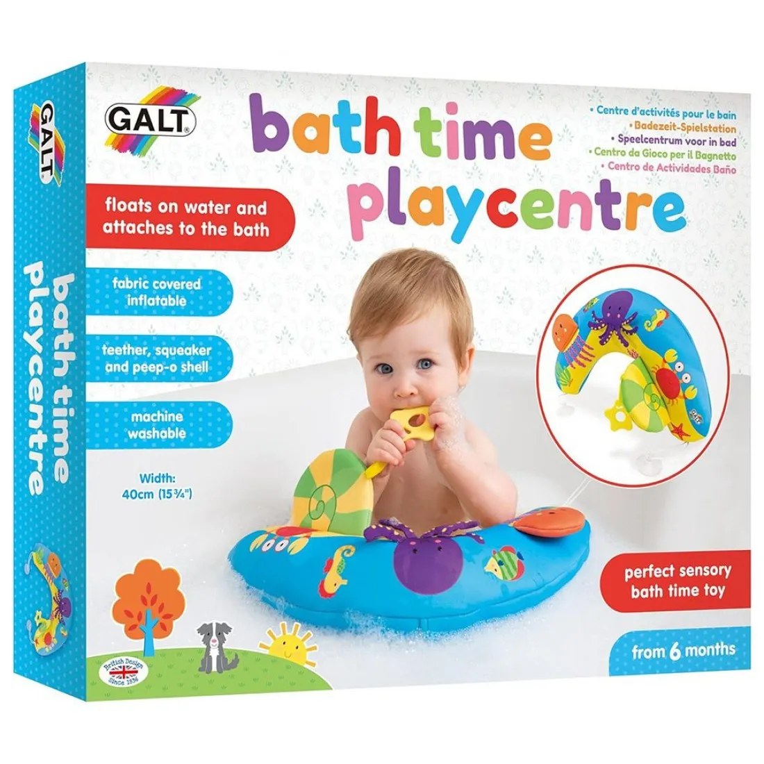 Pernă de baie cu activități Galt