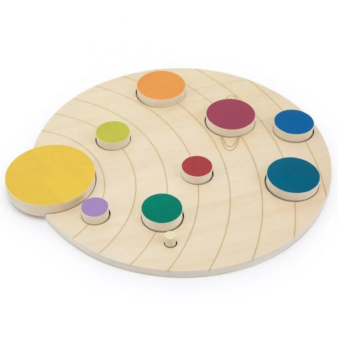 Puzzle din lemn Andreu - Sistemul solar II