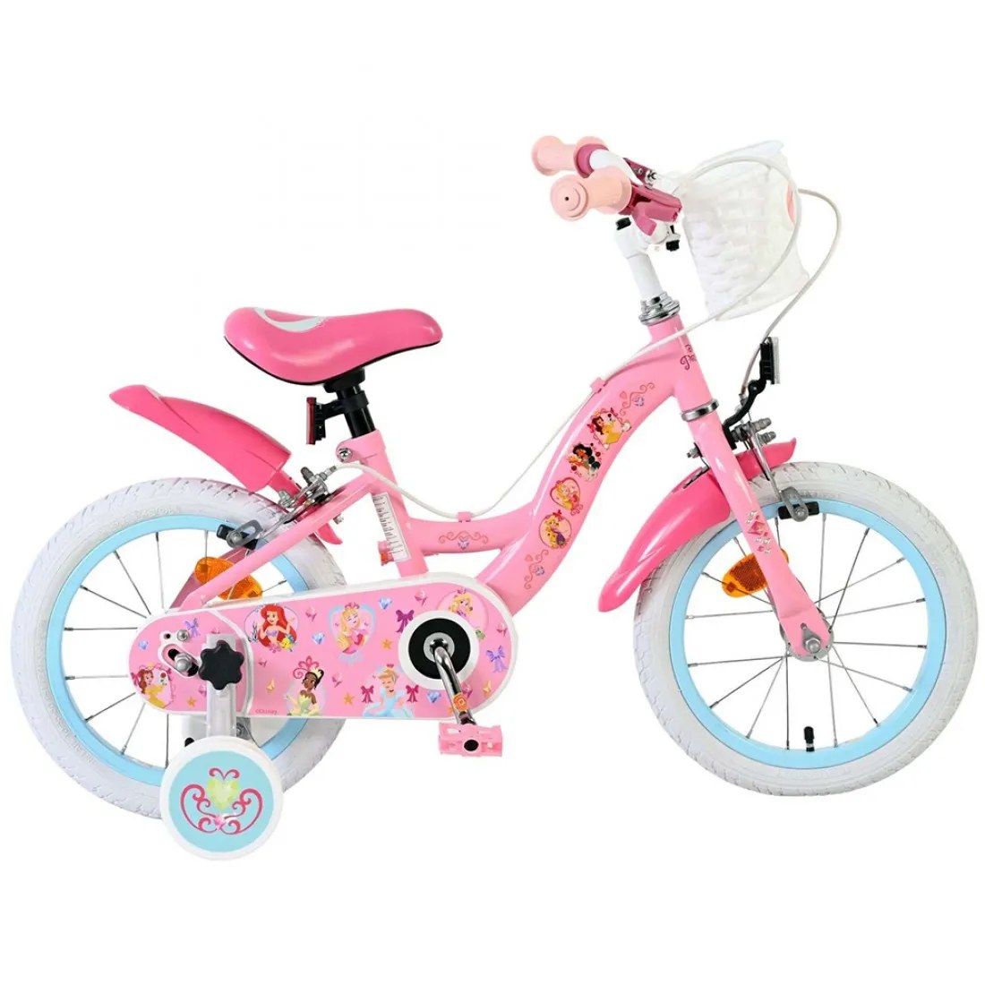 Bicicletă pentru copii Kubbinga - Disney Prințese, 14 inch