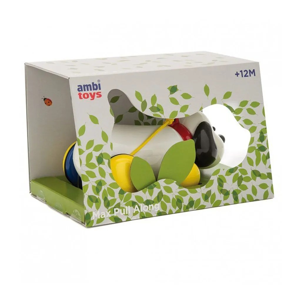 Jucărie de tras Ambi Toys - Câine Max