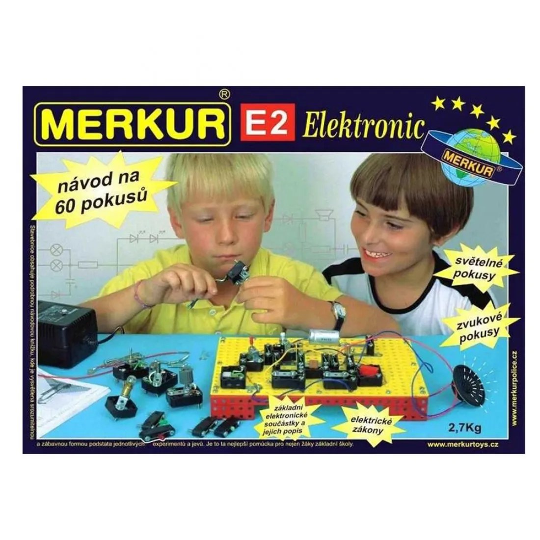 Set pentru mici electroniști Merkur E2