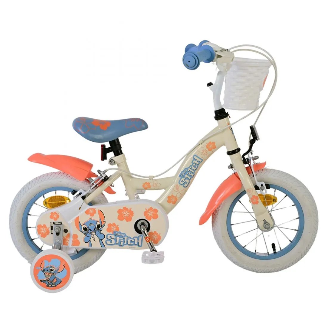 Bicicletă pentru copii cu roți ajutătoare Disney Stitch, 12 inch II