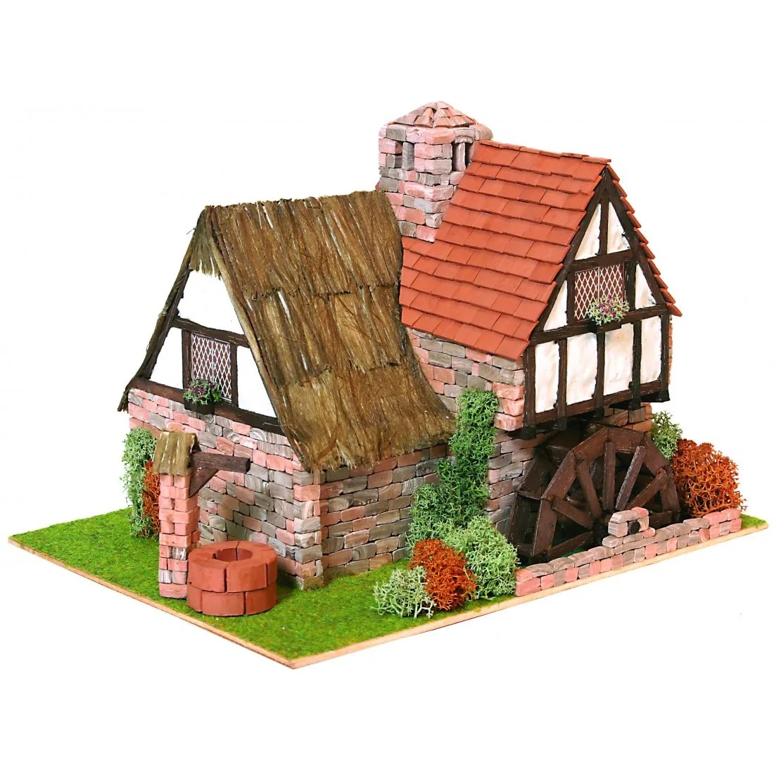 Machetă Domus Kits - Vila 4, cu moară, 1575 piese