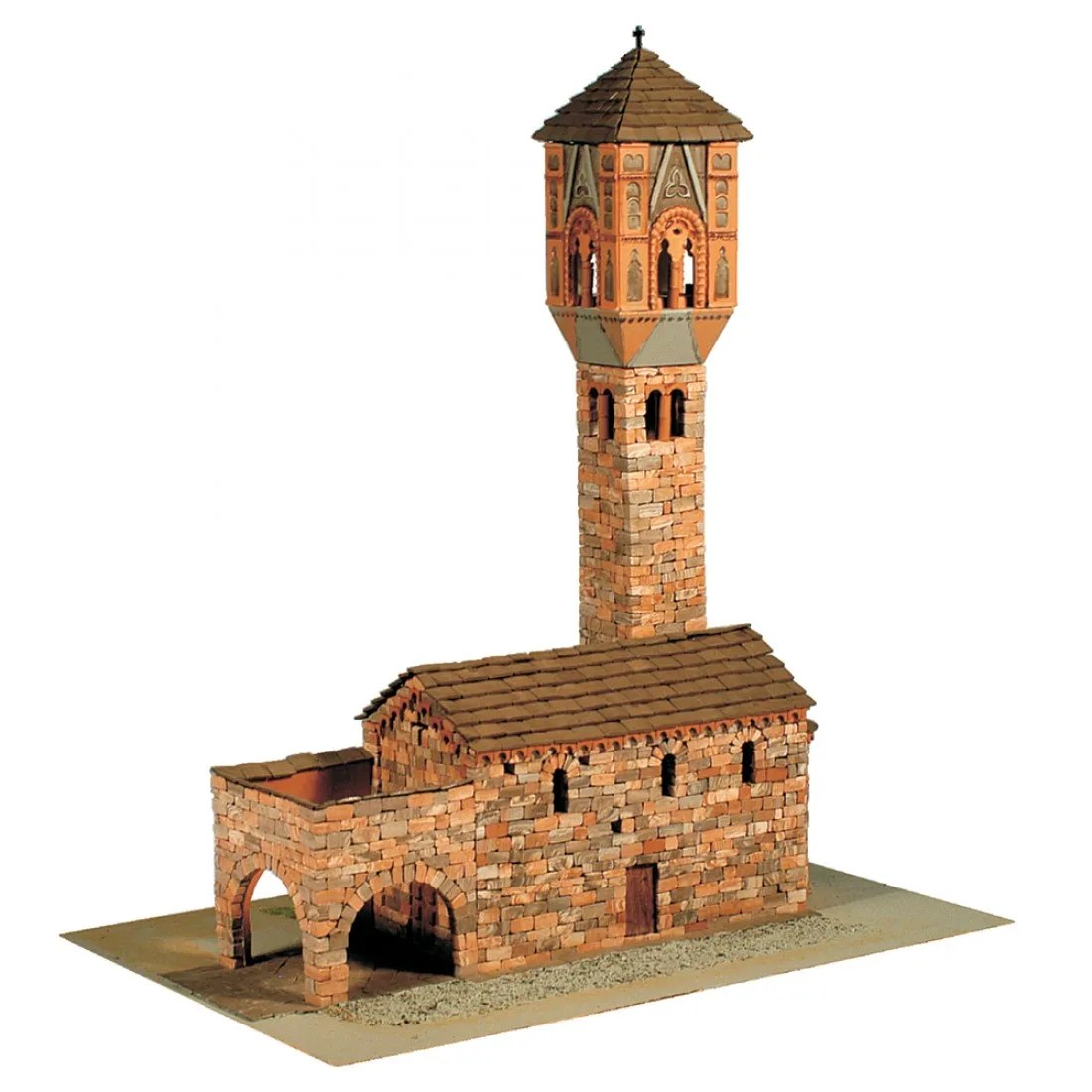Machetă Domus Kits Romanica 15 - Biserica Sta Maria Magdalena, 2400 piese