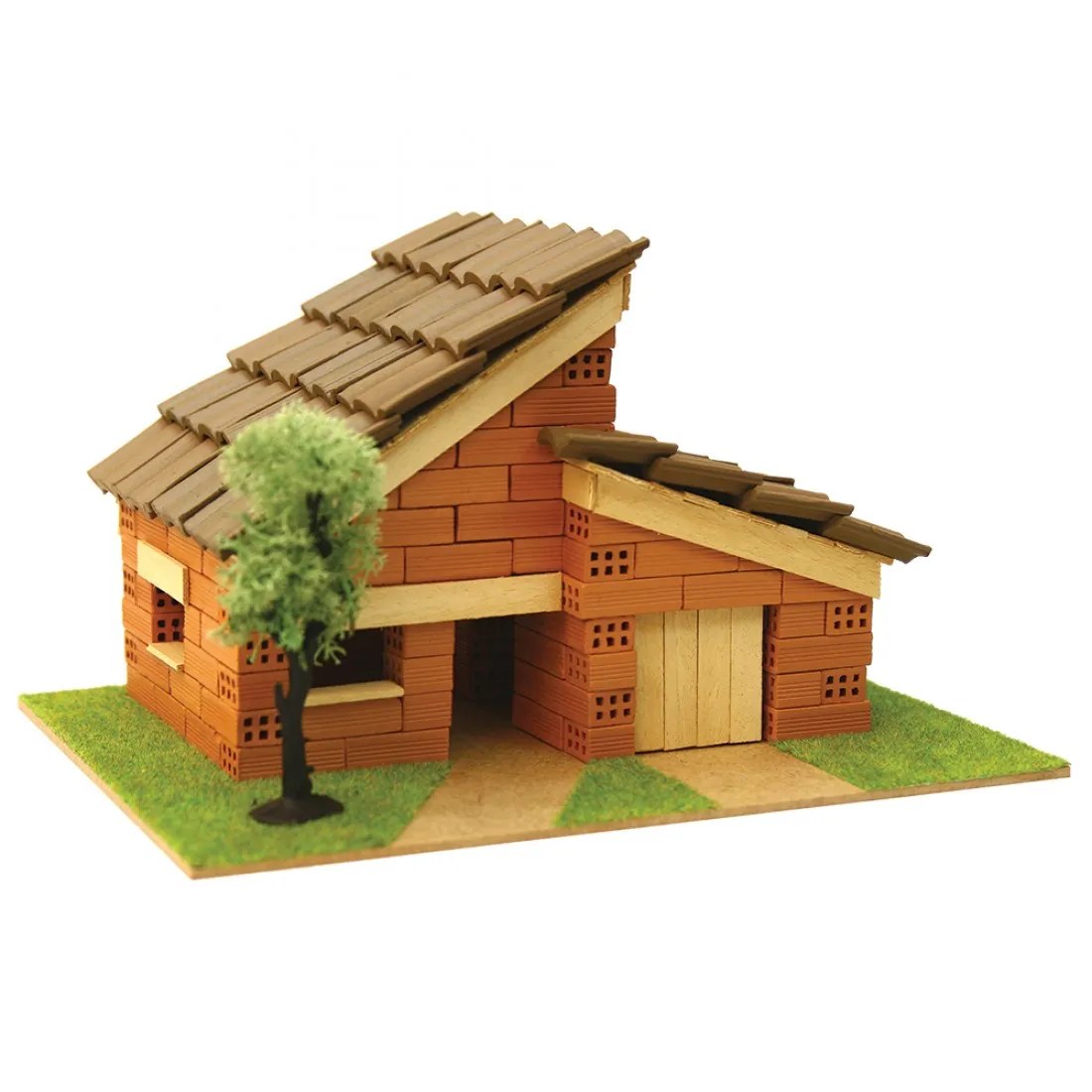 Machetă casă cu cărămizi reale Domus Kits - set pentru începători 5
