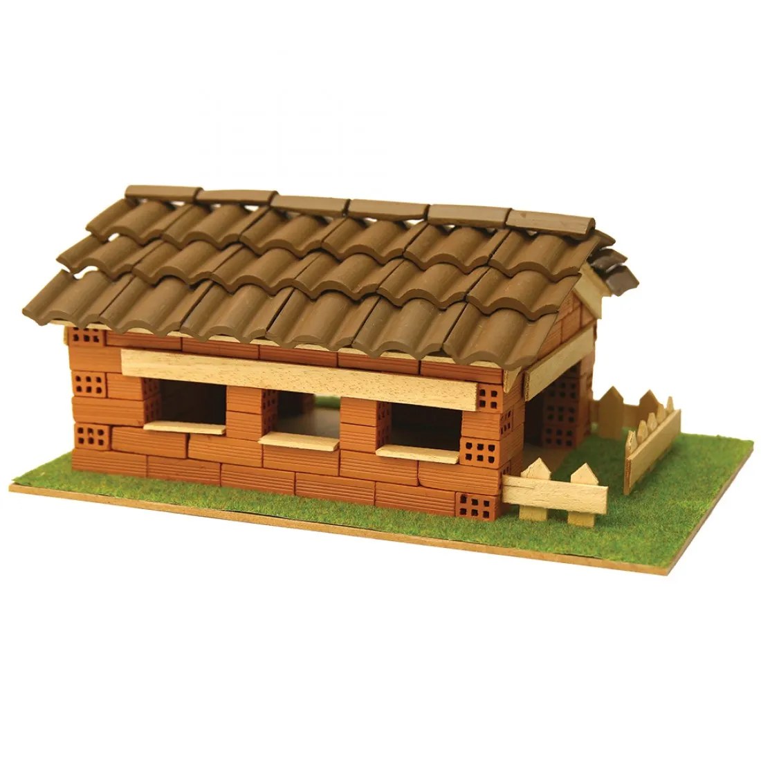 Machetă Domus Kits - Casă cu cărămizi reale, set pentru începători