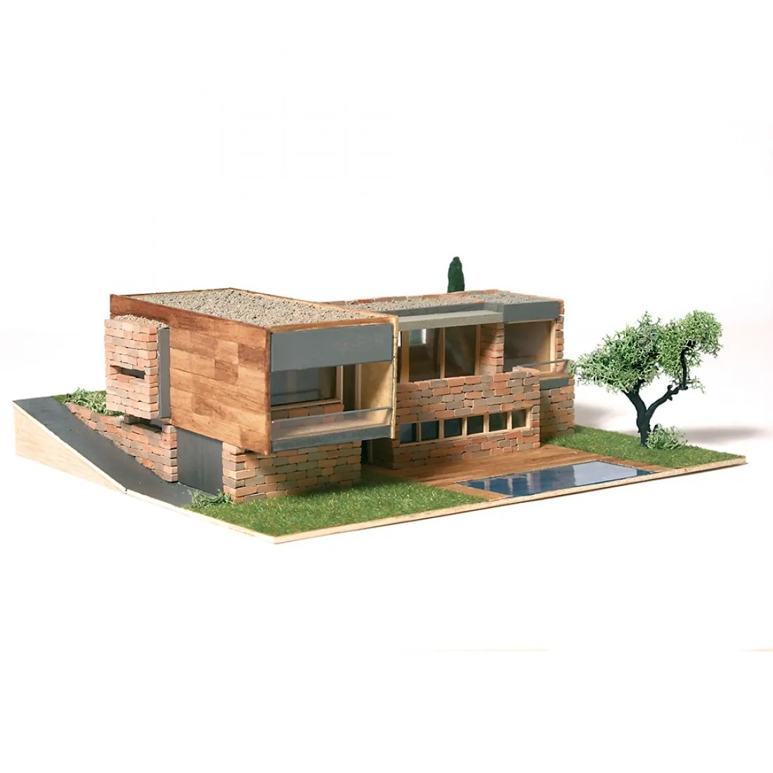 Machetă arhitecturală Domus Kits - Casă modernă Mura, scara 1:87