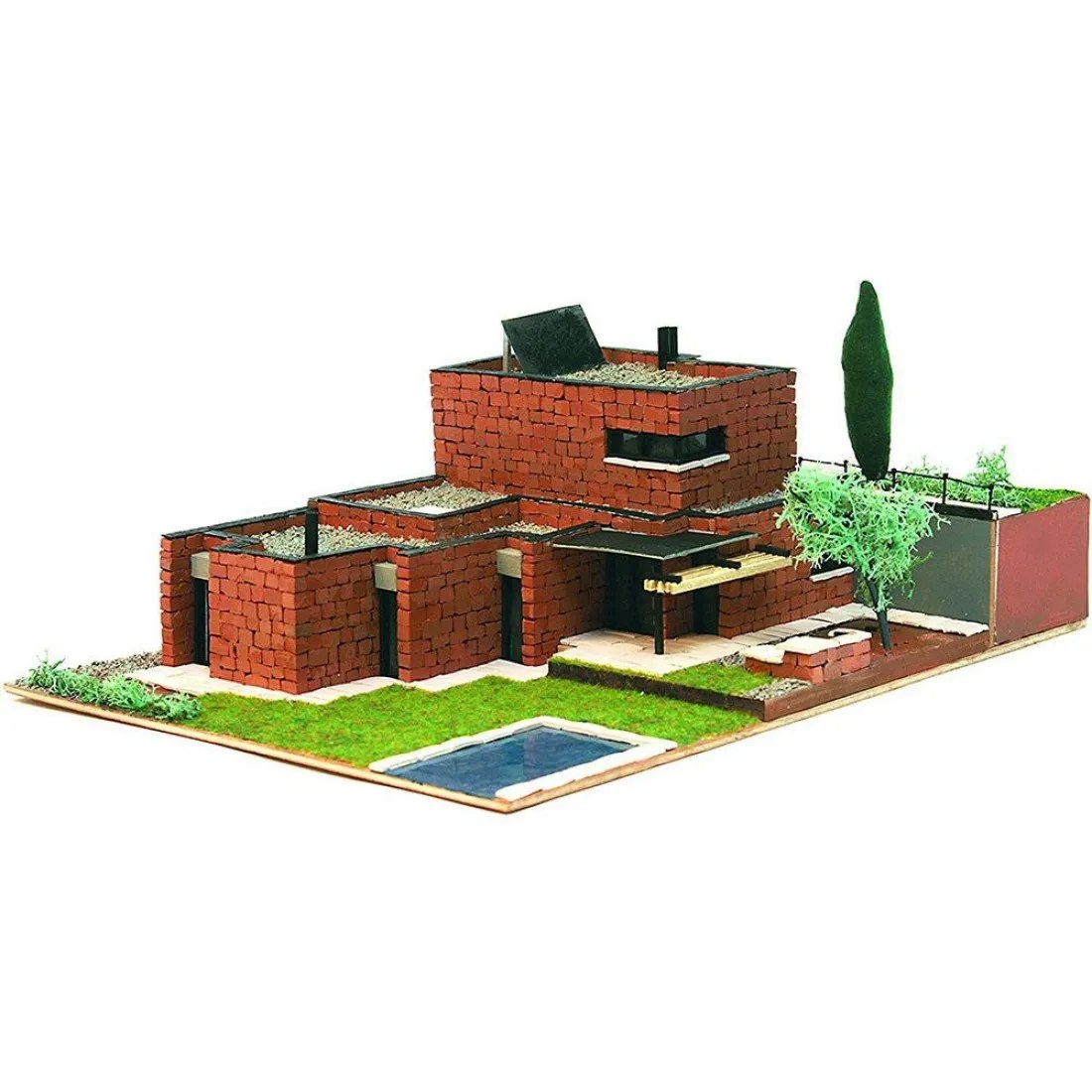 Machetă arhitecturală Domus Kits - Casă modernă Rocafort, scara 1:87