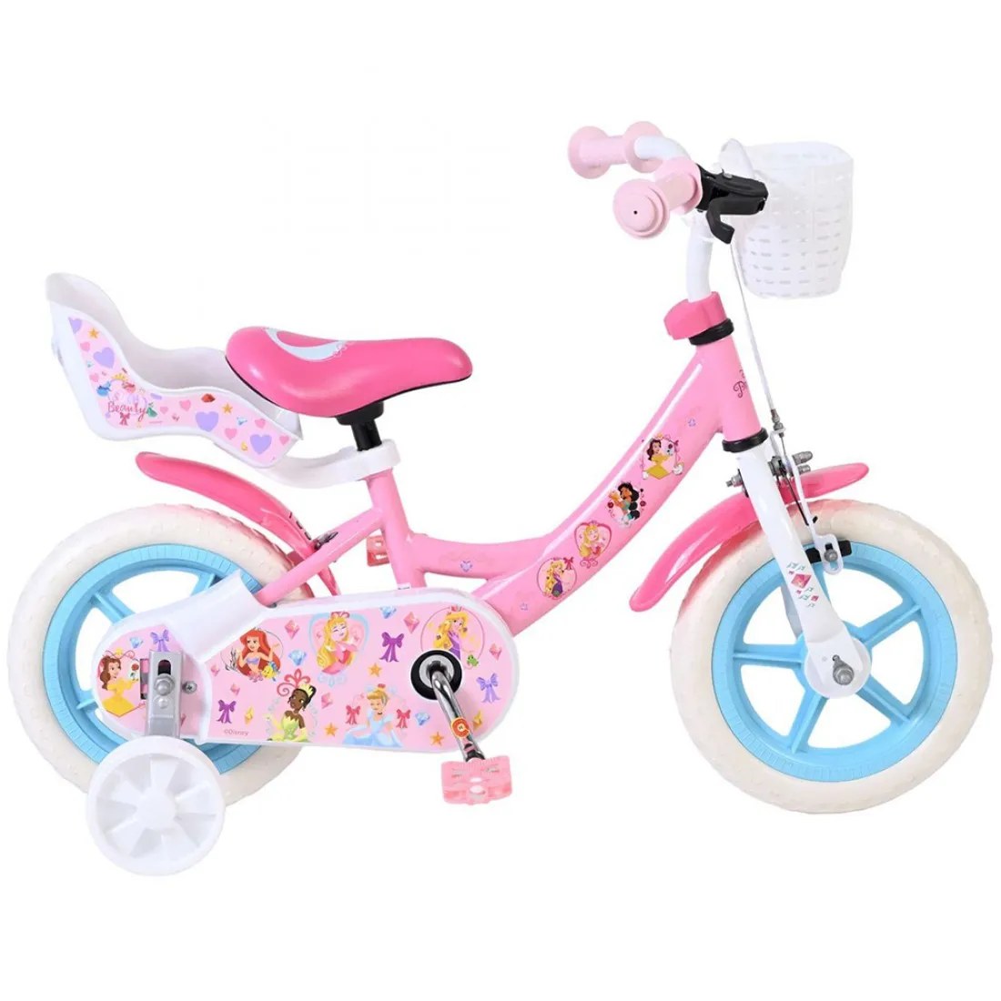 Bicicletă pentru copii Kubbinga - Disney Prințese, 12 inch