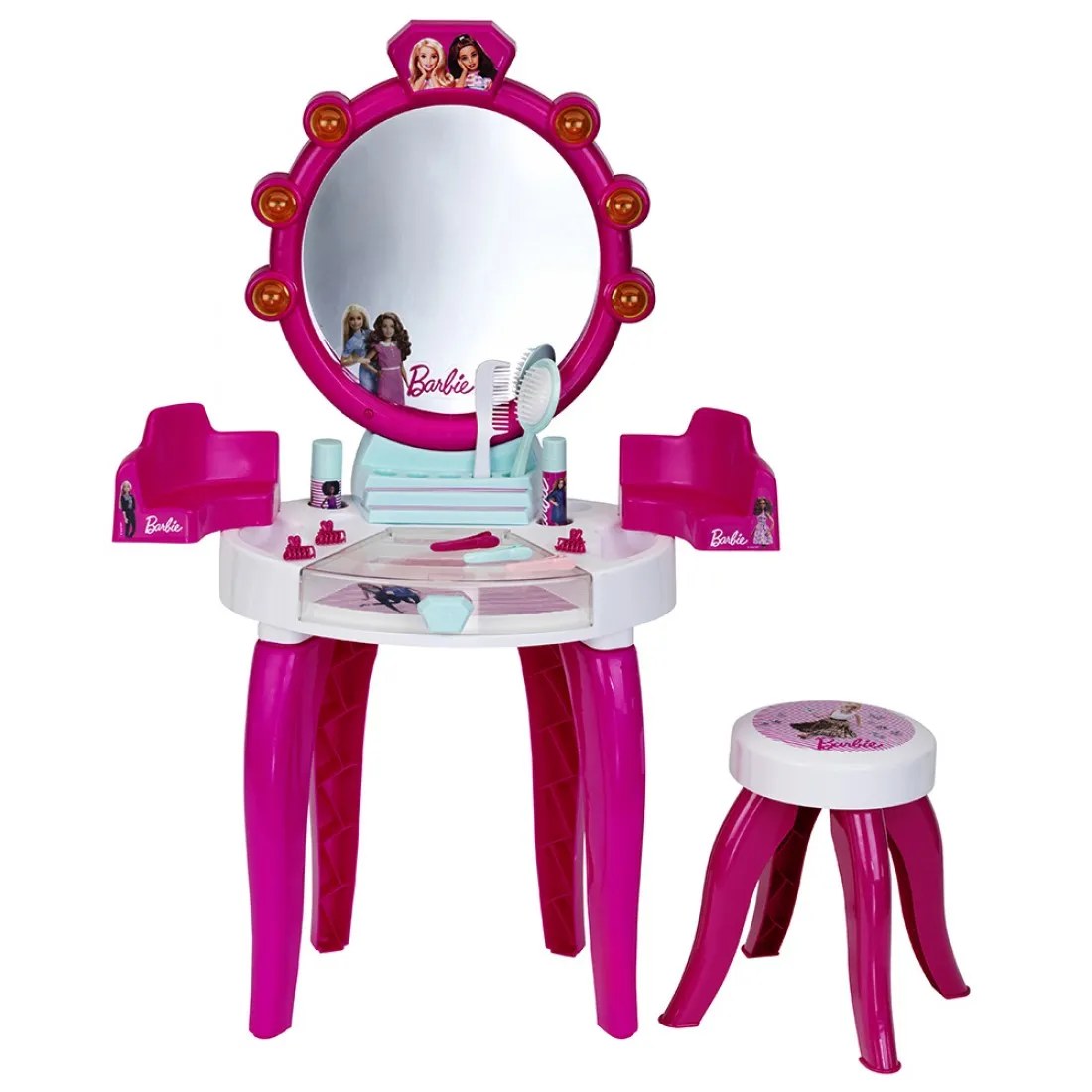 Studio de înfrumusețare pentru copii Theo Klein - Barbie, cu accesorii