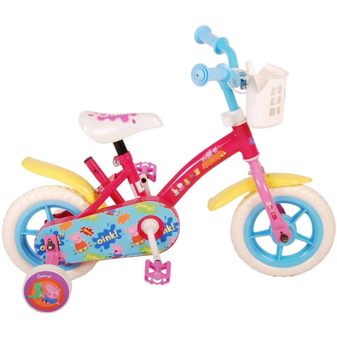 Bicicletă pentru copii Kubbinga - Peppa Pig, 10 inch