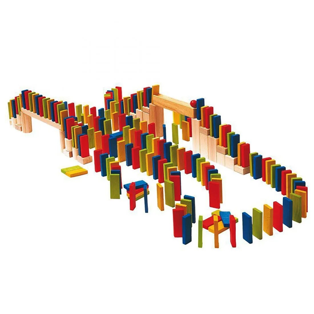 Domino-raliu Woody, 200 piese
