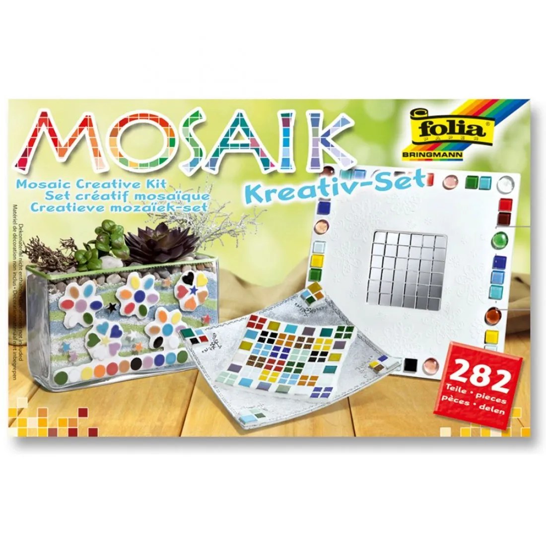 Set mozaic Folia - Ceramică clasică, 282 piese