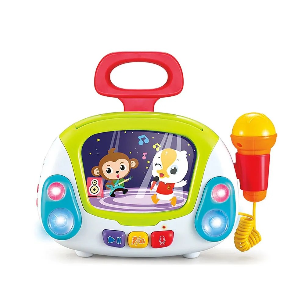 Karaoke pentru copii cu microfon Hola toys