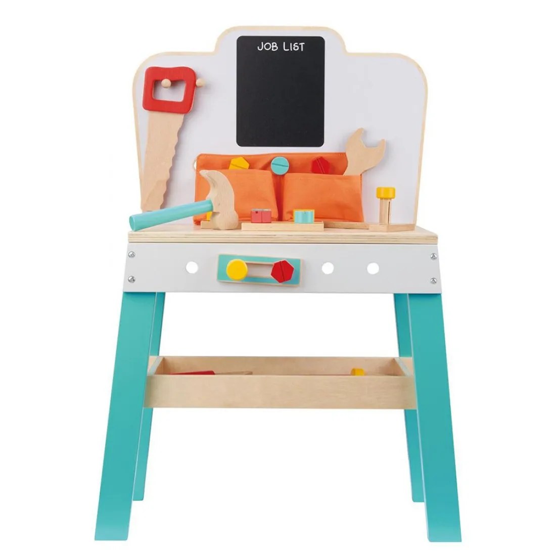 Atelier din lemn Lelin - Primul meu atelier, 34 piese