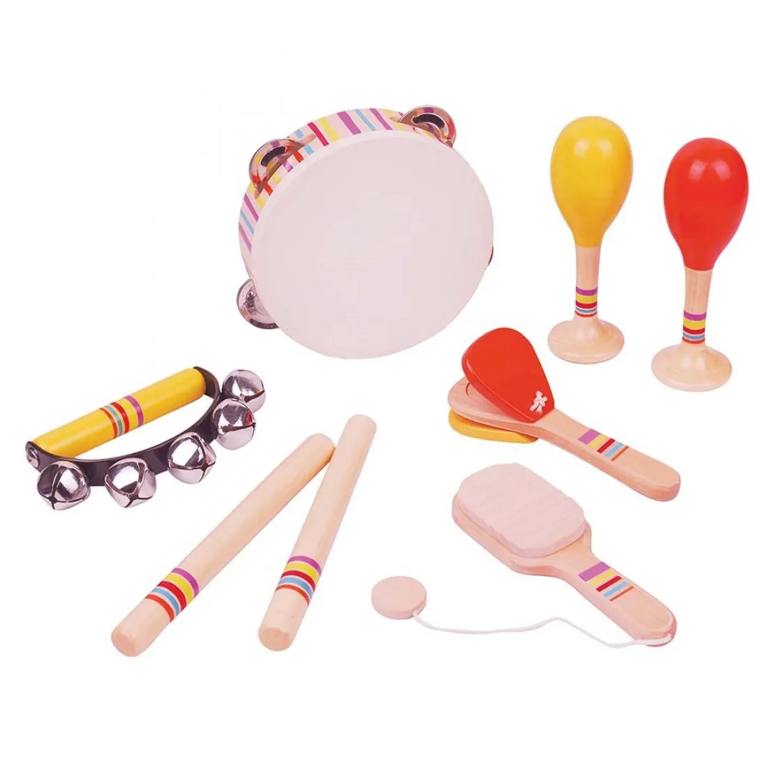 Set instrumente muzicale Lelin, 8 piese